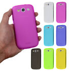 Samsung S3/S3 Neo TPU Case Silicone Dust Protection Cover Matt Transparent
