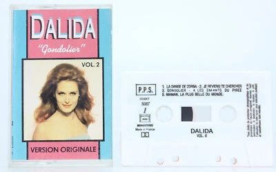 Dalida - Gondolier Vol. 2 - Audiokassette (Ref#R-614) - Bild 1 von 2
