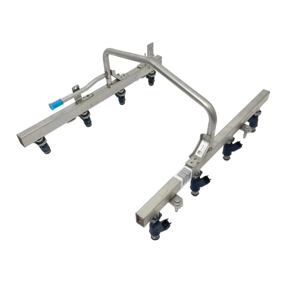 Juego de 8 rieles inyectores de combustible originales GM GMC Chevrolet 6,0 L 12613412 50 lb/h Foto 1 de 3