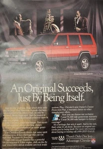 Jeep Willys 1992 John Coltrane Jazz anuncio impreso de colección un saxofón original triunfa - Imagen 1 de 1