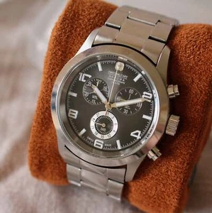 Swiss Military Hanowa Chrono Watch Swiss Made Chronograph Good Condition - Picture 1 of 9