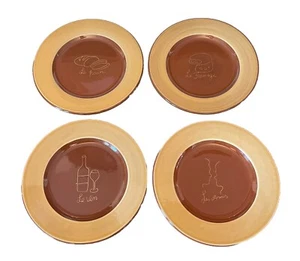 Table D'hotes by Soleil de provence France Set of 4 Salad Plates Portugal 8 1/2” - Picture 1 of 11