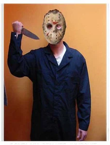 MICHAEL MYERS Halloween HIGH QUALITY Jumpsuit  Costume Friday 13th  - Picture 1 of 2