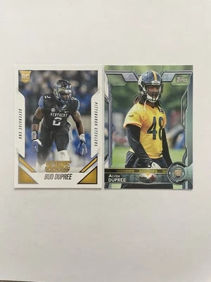 2015 Topps & Score Alvin “Bud” Dupree Rookie Cards. Pittsburg Steelers Star - Image 1 of 2