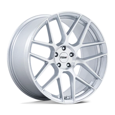 Rueda mecanizada Lasarthe plata brillante 18x8,5 TSW TW002 5x112 (42 mm) Foto 1 de 4