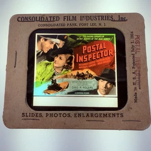 Postinspektor (1936) Original Glas Film Dia Bela Lugosi - Bild 1 von 2