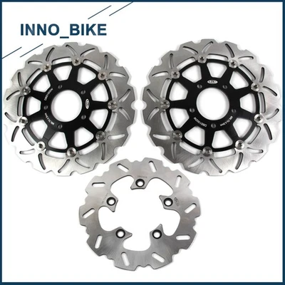 Arashi Front Rear Brake Rotors Discs For Suzuki SV650 2003-2010 SV650S 2003-2009 - Image 1 of 2