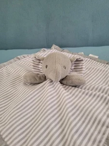 Circo Elephant Lovey grigio con coperta di sicurezza a righe bianche grigie 2015 bersaglio - Foto 1 di 10