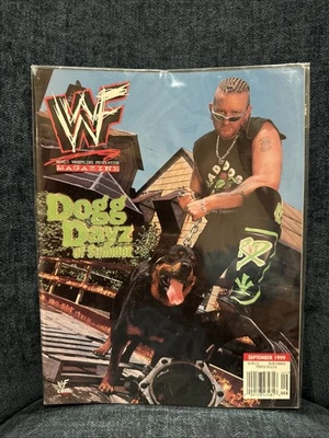 Vintage WWF Magazine September 1999 Ivory WWE strong Diva Road We Dogg Dayz - Image 1 of 4