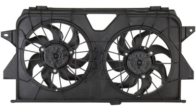 Radiator Condenser Fan Assembly For 05-07 Dodge Caravan 2.4L 3.3L Lifetime - Imagen 1 de 4