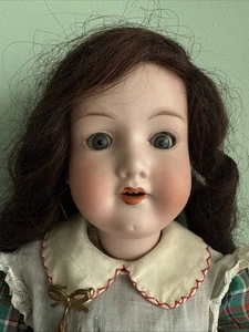 Antique German Armand Marseille 390 Bisque Doll Heinrich Handwerck Body 20” - Picture 1 of 10