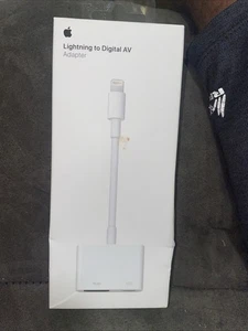 Cyfrowy adapter AV Apple Lightning - MD826AM/A Autentyczny oryginalny zapieczętowany! Nowy ! - Zdjęcie 1 z 2