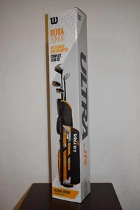 Juego de bolsas de palos de golf Wilson Juniors’ ultra negras medianas edades 8-11 nuevas en caja - Imagen 1 de 4