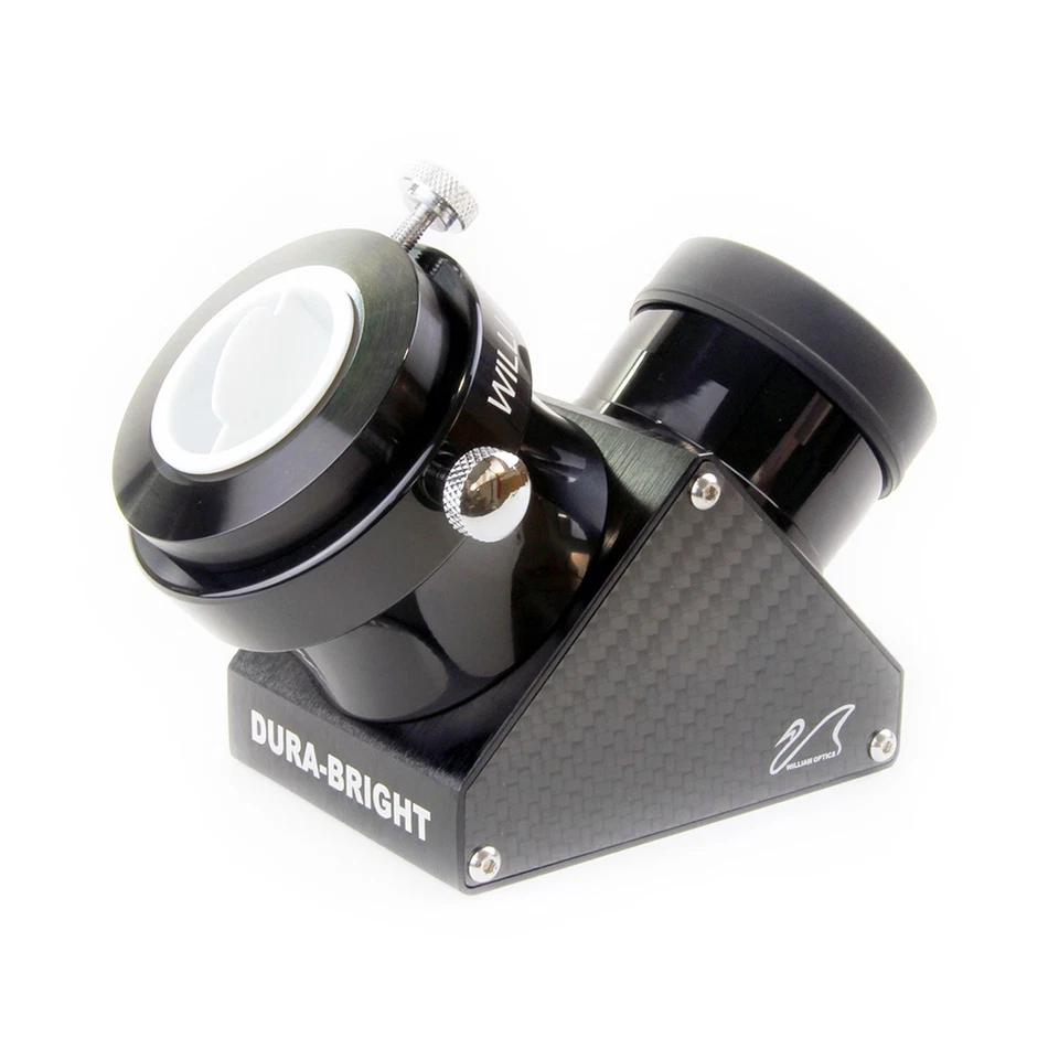 Espejo diagonal William Optics 2" 99% dieléctrico Dura fibra de carbono brillante Foto 1 de 4