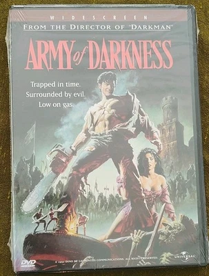 Army of Darkness (DVD, 1998, Widescreen) Brand New Sealed Bruce Campbell Horror - Image 1 of 3