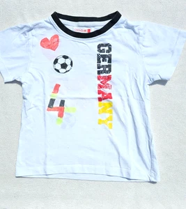 Fußballshirt Germany Gr. 110 Deutschland Nr. 19 Geburtstagsshirt 4 Jahre - Bild 1 von 5