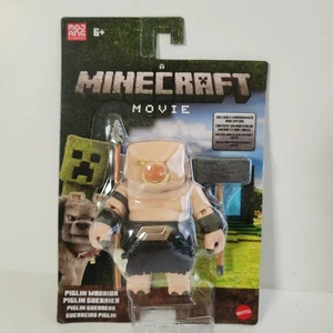 A Minecraft Movie Piglin Warrior Warhammer & Spear 4" Figure Mattel Toy 2025 New - Picture 1 of 3