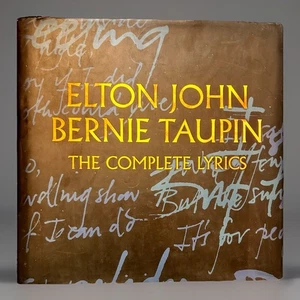 The Complete Lyrics by Elton John & Bernie Taupin (1994, Hardcover) - Imagen 1 de 4