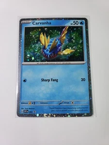 Pokemon Carvanha 093 Sv: Scarlet & Violet Promo Cards Holo - Picture 1 of 4