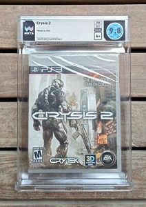 Crysis 2 PS3 SEALED 2011 WATA Graded 9.8 A+ Black Label US Print! - Picture 1 of 2