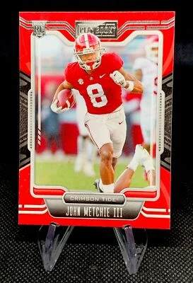 2022 Panini Chronicles Playbook Draft Picks John Metchie III #14 RC - Image 1 of 2
