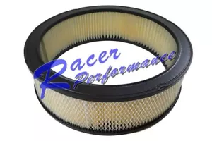 Universal 14"x4" PAPER ROUND FILTER Element AIR CLEANERS SBC BBC Street Rod - Bild 1 von 1