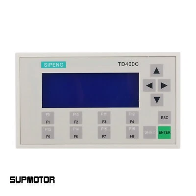 TD400C Text Display Screen Panel 99% New For Siemens SIMATIC S7-200 PLC - Image 1 of 4