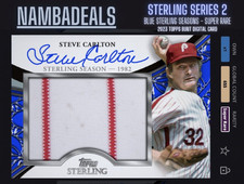 2023 Sterling S2 Steve Carlton Blue Sterling Seasons 1982 [Topps Bunt DIGITAL]