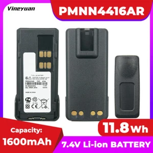 Batería de iones de litio 1 pieza 7,4 V 1600 mAh PMNN4416AR para Motorola DP2000 DP2400 DP2600 - Imagen 1 de 12