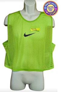 CHALECO BABERO/SCRIMMAGE DE FÚTBOL NIKE MALLA VERDE LIMA ADULTO UNISEX. MUSCLE SHOWIN. Talla L - Imagen 1 de 6