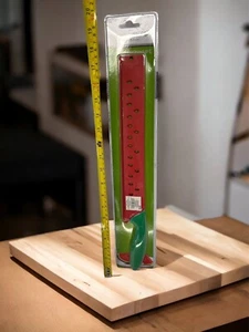 Watermelon Fruit Cutter/Slicer Sharp Blade, Red 12” Steady Handle NEW Huge Knife - Picture 1 of 4