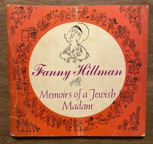 Fanny Hillman Memoirs of a Jewish Madam Adult Humor Funny 1965 Illustrated Book - Imagen 1 de 24