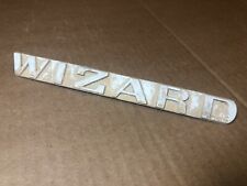 1971 Wizard Outboard 9.2hp Cover Cowl Emblem