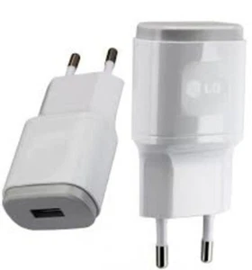 5x LG TRAVEL CHARGERS 2 PIN EU ADAPTER ONLY MCS-04ED 5V JOB LOT-BRAND NEW - Picture 1 of 2