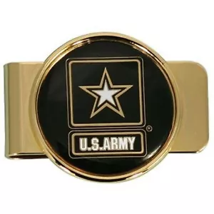 ARMY STAR LOGO MILITARY MONEY CLIP - Picture 1 of 1