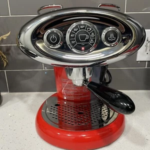 Illy Francis X7 Espresso Capsule Coffee Espresso Machine Red  - Picture 1 of 9