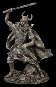 Wikinger Figur - Thorvald mit Schwert - Krieger Vikings Deko Geschenk - Bild 1 von 7