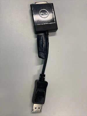 DELL ORIGINAL GENUINE Displayport Display Port DP to DVI Adapter Converter Cable - Image 1 of 2