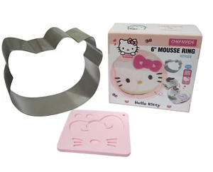 Hello Kitty Backform KT7032 Kuchenring 15cm Ausstechform Schablone Kuchen - Bild 1 von 1