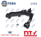 ZWG-MS-036 LH RH TRACK CONTROL ARM PAIR FRONT UPPER OUTER NTY 2PCS NEW