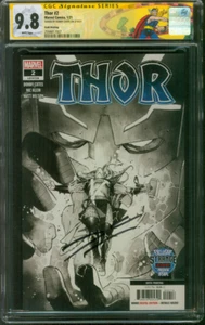 Thor 2 CGC 9.8 SS Donny Cates 6th Print Custom 1st Strange Academy 1/21 - Picture 1 of 1