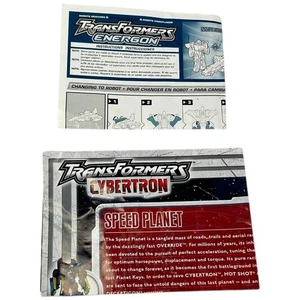 Transformers Energon Wreckage Scattor Skyboom Instructions Paperwork Hasbro - Picture 1 of 5