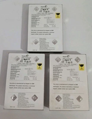 Lot Of 3 Seagate Hard Drive Model ST310014ACE Xbox UNTESTED - Image 1 of 4