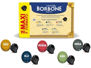 KIT MISTO 90 Capsule Caffè Borbone ORO/BLU/RED/NERA/DEK Compatibile Dolce Gusto - Imagen 1 de 20
