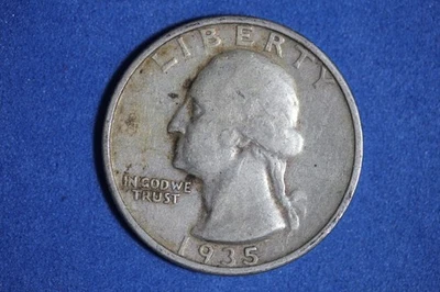 ESTATE FIND 1935 S - Washington Quarter!!  #K57024 - Image 1 of 2