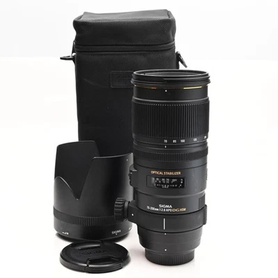 Sigma AF 70-200mm f2.8 APO DG EX HSM OS Lens Nikon #763 - Image 1 of 4