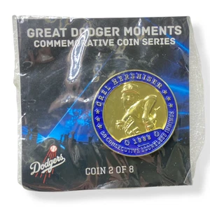 Los Angeles Dodgers Great Dodger Moments Orel Hershiser Coin #2 2017 Union 76 - Picture 1 of 2