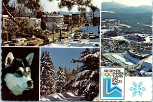 Postal multivista 1932 - La Villa Olímpica - 1980, Lake Placid, Nueva York - Imagen 1 de 2