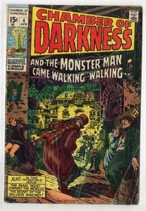 Kammer der Finsternis #4 sehr guter Zustand - 3,5 weiße Seiten Conan-esque Tryout Marvel 1970 - Bild 1 von 2