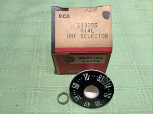Cinch OEM Teil TV UHF Dial Selector  - Bild 1 von 3